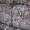 Hexagonal wire mesh gabion box