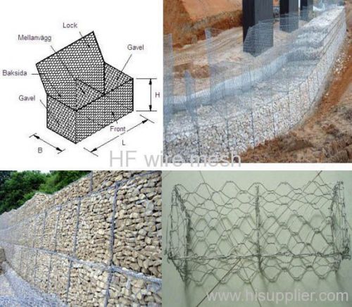 Double twist gabion box