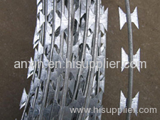 galvanized concertina wire