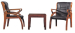Economic high back chair