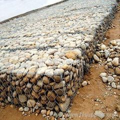 galvanized stone basket