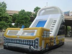 ICB-907 Big car model boucy castle, bounce house, combo