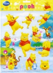 Winnie Foil puffy sticker-SHC008