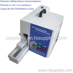 Electronic Rubbing Fastness Tester(crockmeter)