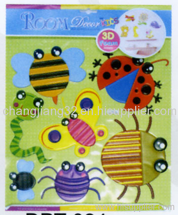 Insect Foam 3D Wall Sticker