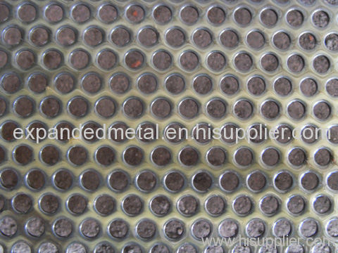 Perforated metals panel