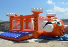 Tiger bounce house, bouncy castle