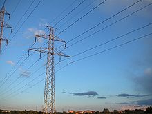 Overhead power line