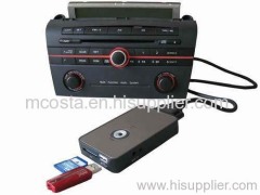 Car MP3 Stereo with USB/SD/Aux input adapter