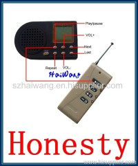 Hunting Bird MP3 Player with wireless remote