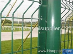 pvc coated european welded fence