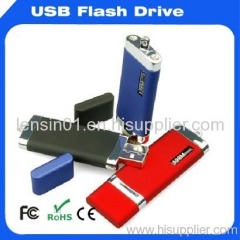 USB flash drive with plstic