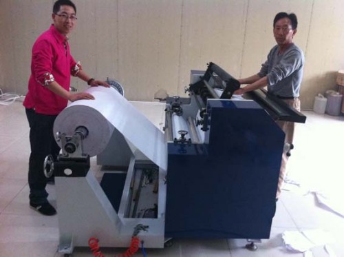 Our Technical Consultant Mr Song testing machine