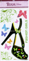 High-heeled shoes Acrylic Wall Decoration Sticker