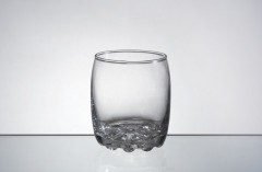 small clear votive cup