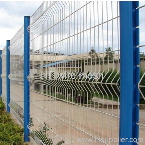 Plastic coated square fence