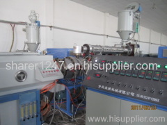 pp pipe extrusion line