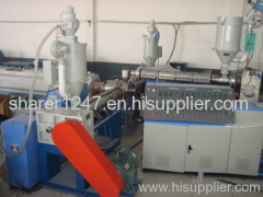 PP super silent pipe production line