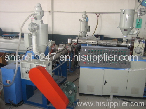 PP super silent pipe production line