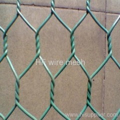 PVC coated hexagonal fence