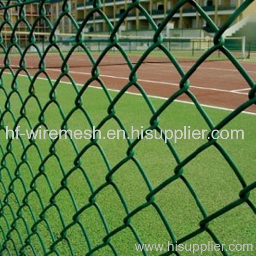 PVC coated chain link fence mesh