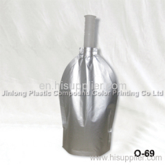 stand up wine bag with spout