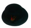 Black felt hats