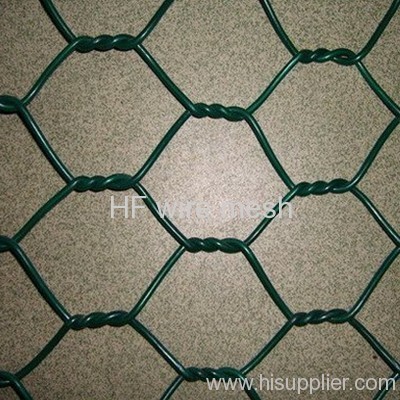 PVC hexagonal garden fence