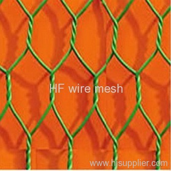 Metal PVC coated hexagonal wire mesh