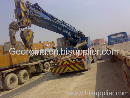 25ton Original Komatsu Used rough terrain Crane