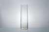tall thin glass flower vase