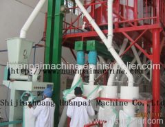 80T/D flour processing equipment for wheat/maize/corn