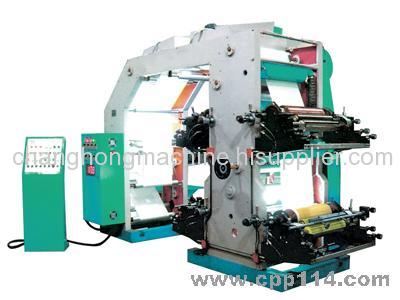 High Speed 4 Colors Plastic Film Flexo Printing Machine