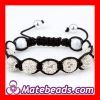 Cheap price Nialaya inspired replica Shamballa Bracelets Iced out Crystal Disco ball Beads