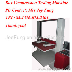 Computer Servo Carton Compression Tester