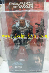MOQ(USD300) NECA 7" Jace Stratton for Gears of War 3 (figma) plastic action figure