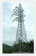 Power transmission steel tower