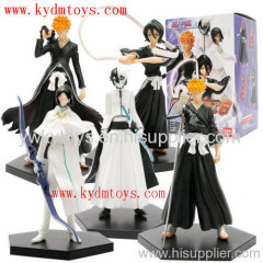 MOQ(USD300) 12cm bleach anime figure toys