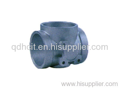 casting pipe fittings tee