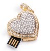 Necklace Heart Shape Jewelry Gift USB flash drive