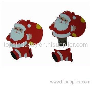 Christmas Gift Carton USB Flash Drive, Promotional USB stick