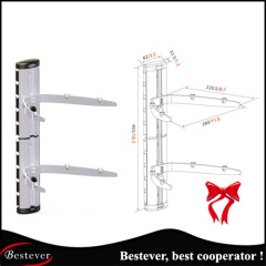 2 layers DVD wall shelf