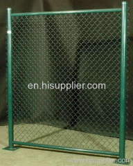 rhombus mesh fence