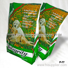 side gusset heavy duty pet food pouch