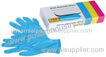 disposable nitrile examination gloves