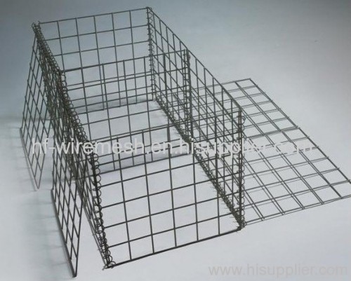 Welded gabion basket