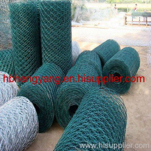 green spray chicken netting