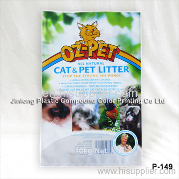 heavy duty cat litter bag with tear notch