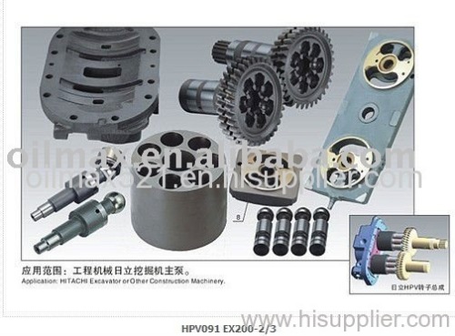 Hitachi HPV091 excavator parts