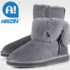 Fashion australia boots with twin-face sheepskin meterial